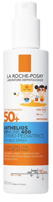 LA ROCHE POSAY ANTHELIOS SPRAY UVMUNE BAMBINO 50+ 200 ML - maxifarmacia.it