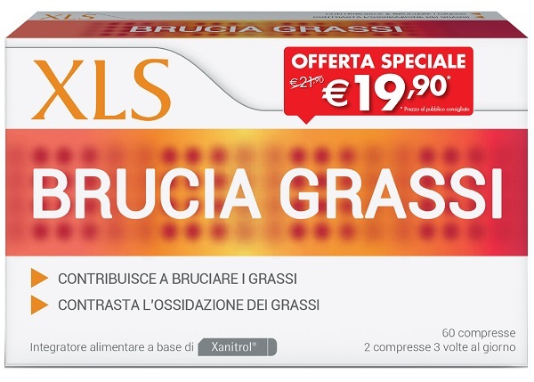 XLS BRUCIA GRASSI DA 60 COMPRESSE - maxifarmacia.it