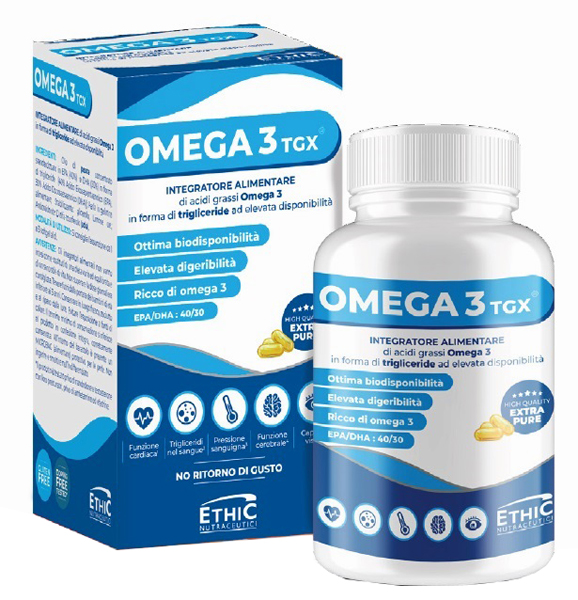 OMEGA3 TGX 60 SOFTGEL - maxifarmacia.it