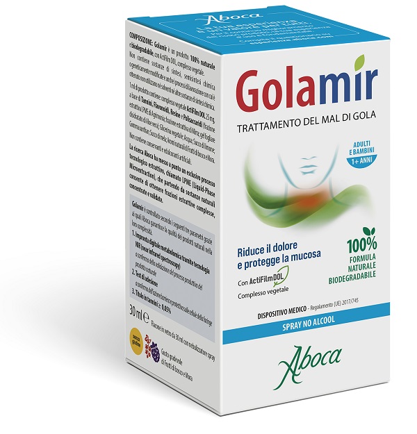 GOLAMIR SPRAY NO ALCOL 30 ML - maxifarmacia.it