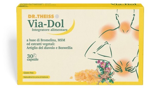 THEISS VIA-DOL ARTIGLIO DEL DIAVOLO E BOSWELLIA 30 CAPSULE - maxifarmacia.it