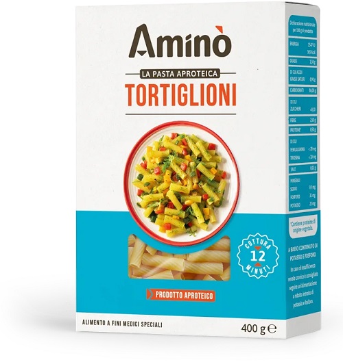 AMINO' TORTIGLIONI APROTEICI 400 G - maxifarmacia.it