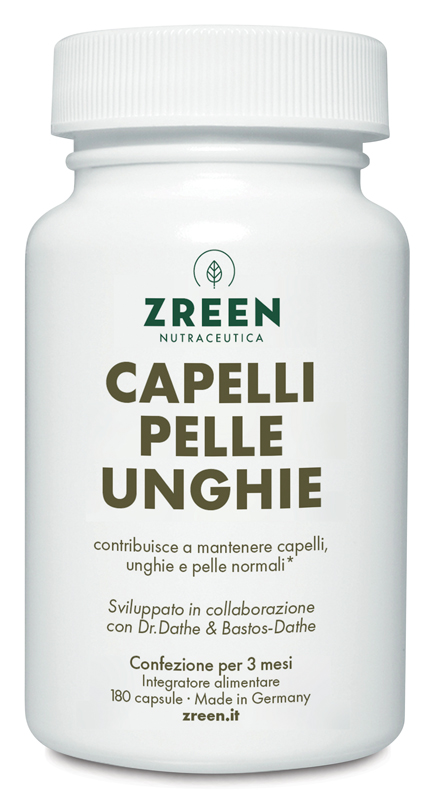 ZREEN CAPELLI PELLE UNGHIE 180 CAPSULE - maxifarmacia.it