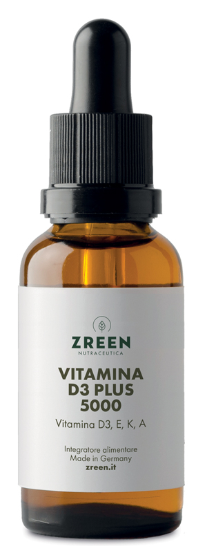 ZREEN VITAMINA D3 PLUS 5000 20 ML - maxifarmacia.it
