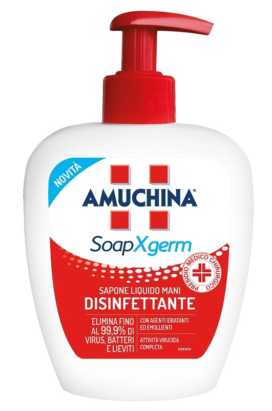 AMUCHINA XGERM SAPONE DISINFETTANTE 250 ML - maxifarmacia.it