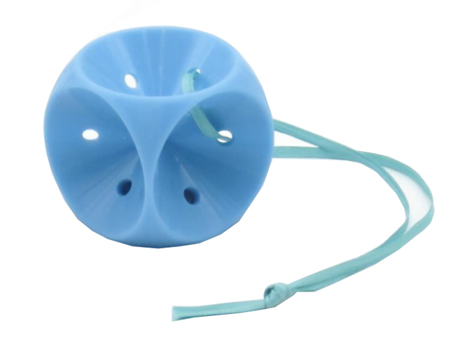 PESSARIO CUBICO SILICONE PERFORATO 37 MM - maxifarmacia.it