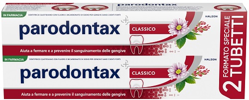 PARODONTAX BIPACK CLASSIC 2 X 75 ML - maxifarmacia.it