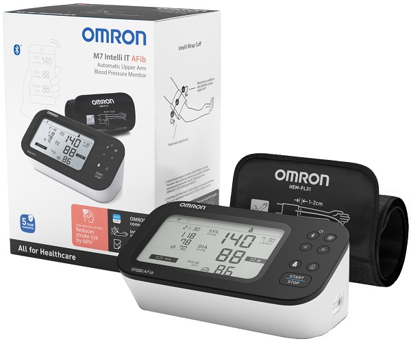 SFIGMOMANOMETRO DA BRACCIO OMRON M7 INTELLI AFIB - maxifarmacia.it