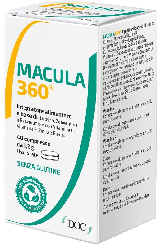 MACULA 360 40 COMPRESSE - maxifarmacia.it
