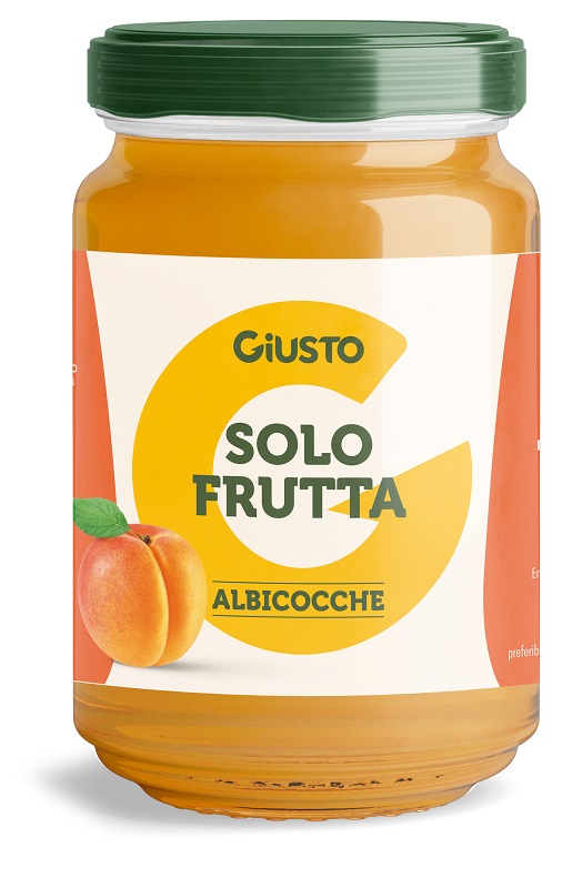 GIUSTO SOLO FRUTTA CONFETTURA ALBICOCCHE 220 G - maxifarmacia.it