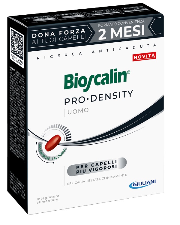 BIOSCALIN PRO DENSITY UOMO 60 COMPRESSE - maxifarmacia.it