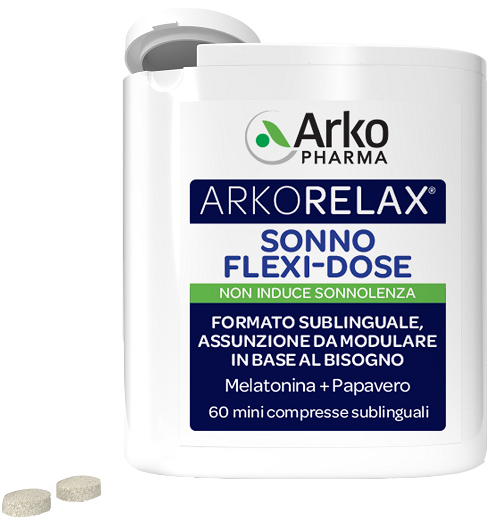 ARKORELAX SONNO FLEXI DOSE 60 MINI COMPRESSE - maxifarmacia.it
