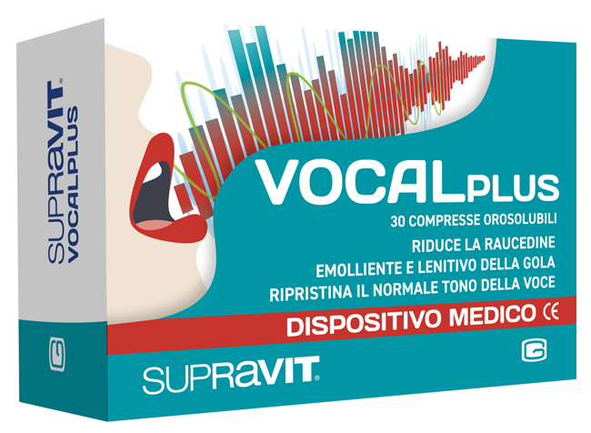 SUPRAVIT VOCALPLUS 30 COMPRESSE OROSOLUBILI - maxifarmacia.it