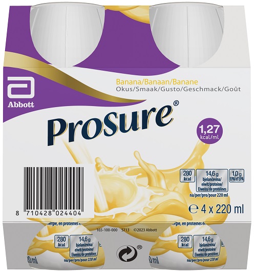 PROSURE BANANA 4 BOTTIGLIE DA 220 ML - maxifarmacia.it