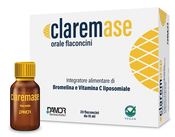 CLAREMASE ORALE 20 FLACONCINI DA 15 ML - maxifarmacia.it