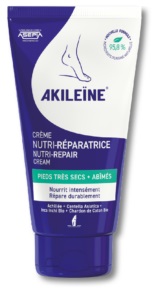 AKILEINE BLU CREMA PIEDI SECCHI 75 ML - maxifarmacia.it