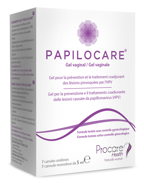 PAPILOCARE GEL VAGINALE 7 CANNULE MONODOSE X 5 ML - maxifarmacia.it
