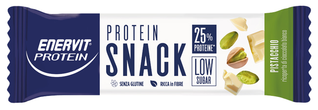 ENERVIT PROTEIN SNACK PISTACCHIO LOW SUGAR 27 G - maxifarmacia.it