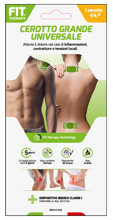 FIT THERAPY CEROTTO GRANDE UNIVERSALE 1 PEZZO - maxifarmacia.it