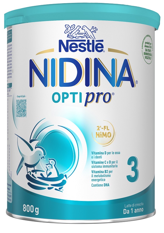 NIDINA OPTIPRO 3 POLVERE 800 G - maxifarmacia.it