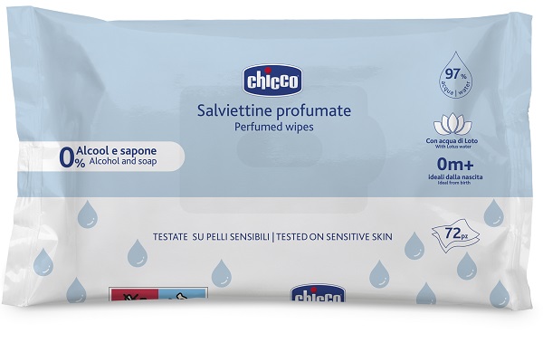 CHICCO SALVIETTE 72 PEZZI NO PLAQUE - maxifarmacia.it