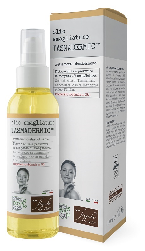 FIOCCHI DI RISO OLIO SMAGLIATURE TASMADERMIC 150 ML - maxifarmacia.it