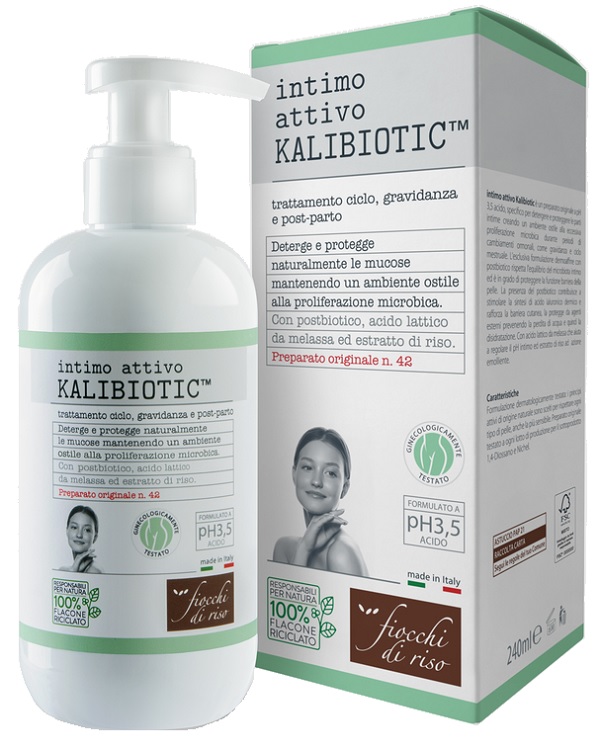 FIOCCHI DI RISO INTIMO ATTIVO KALIBIOTIC PH3.5 240 ML - maxifarmacia.it