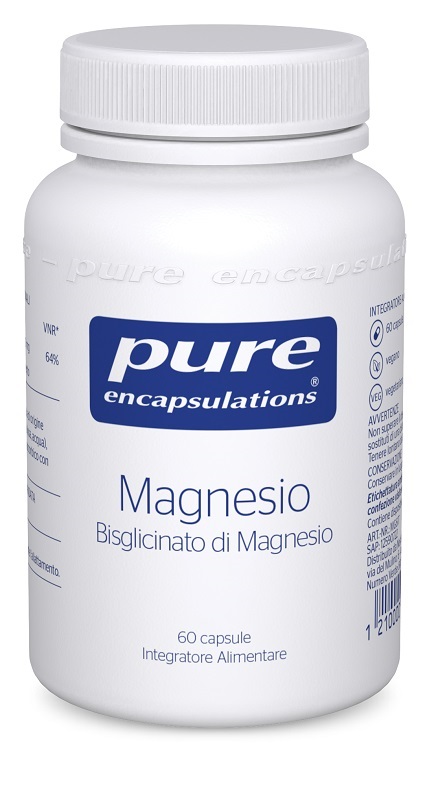 PURE ENCAPSULATIONS MAGNESIO BISGLICINATO 60 CAPSULE - maxifarmacia.it