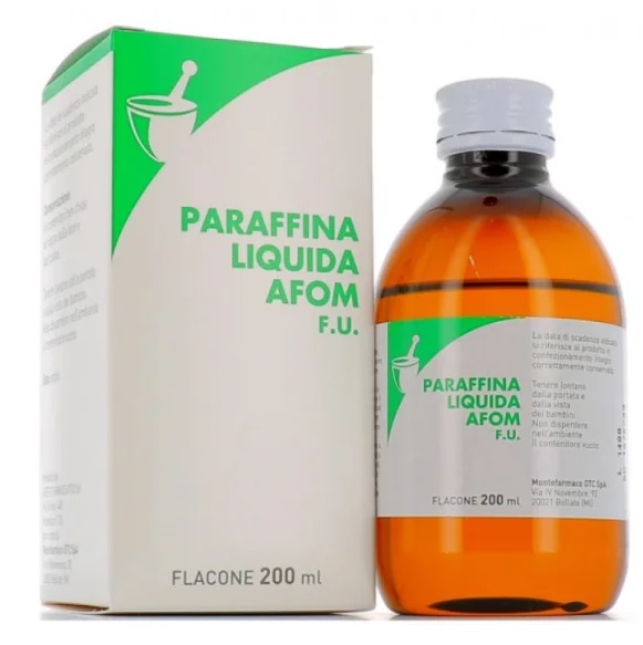 PARAFFINA LIQUIDA AFOM FU 200 ML - maxifarmacia.it
