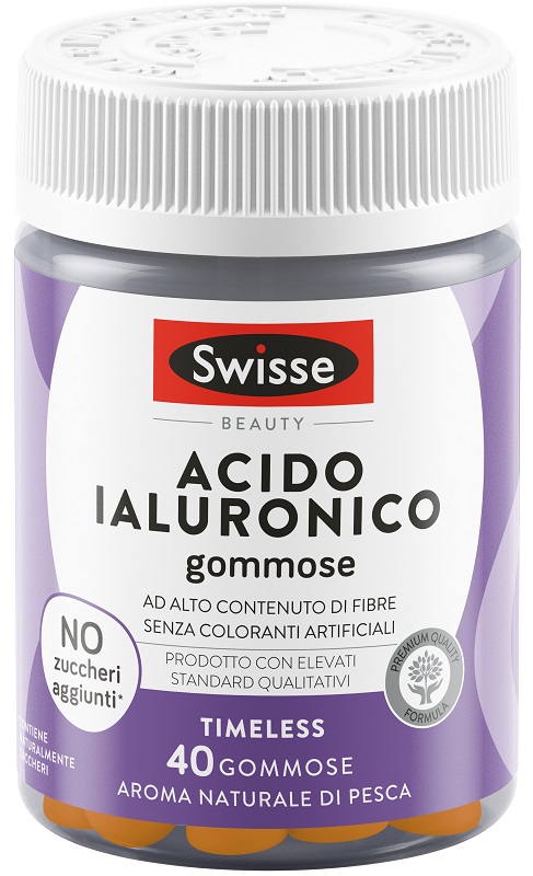 SWISSE ACIDO IALURONICO 40 GOMMOSE - maxifarmacia.it