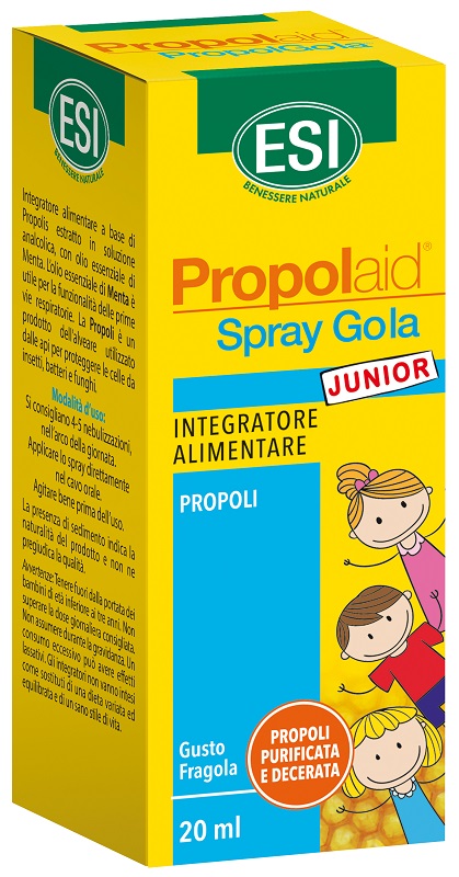 ESI PROPOLAID SPRAY GOLA JUNIOR 20 ML - maxifarmacia.it