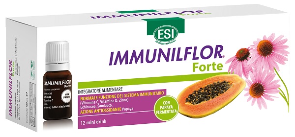 ESI IMMUNILFLOR MINI DRINK FORTE 12 MINI DRINK - maxifarmacia.it