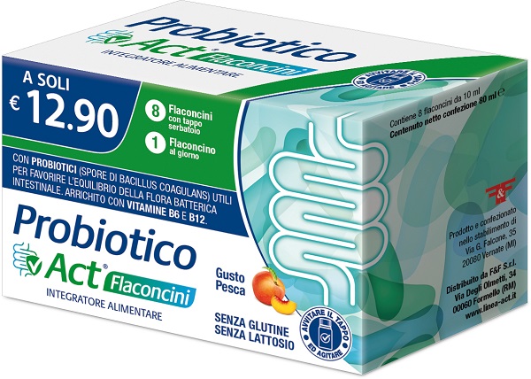PROBIOTICO ACT 8 FLACONCINI - maxifarmacia.it
