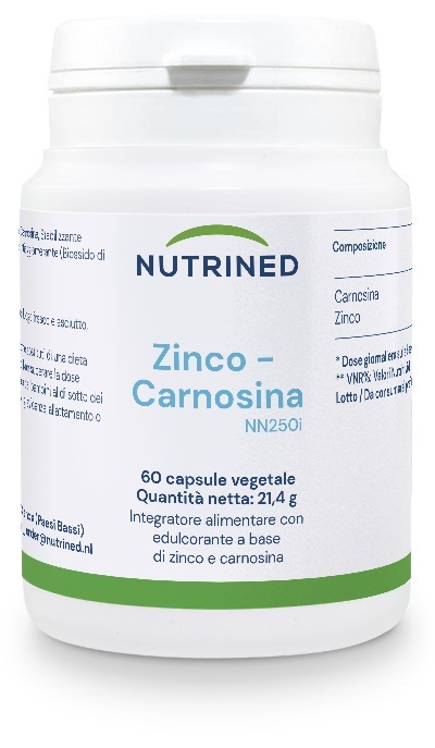 NUTRINED ZINCO CARNOSINA 60 CAPSULE VEGETALI - maxifarmacia.it