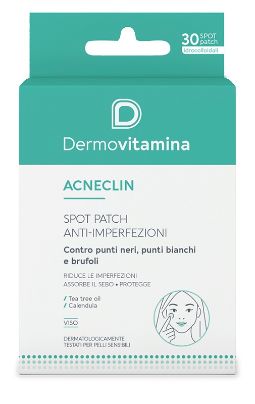 DERMOVITAMINA ACNECLIN PATCH ANTIMPERFEZIONI 30 PEZZI - maxifarmacia.it