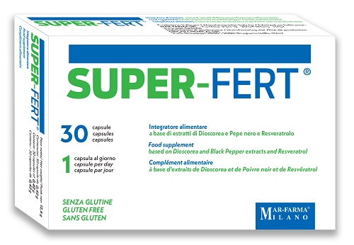 SUPER FERT 30 CAPSULE - maxifarmacia.it
