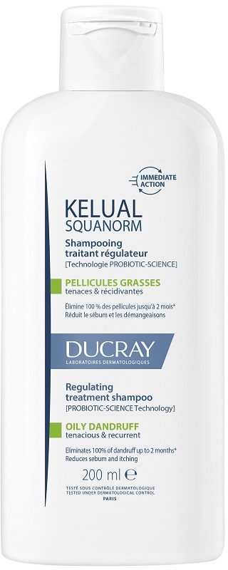KELUAL SQUANORM SHAMPOO ANTI FORFORA GRASSA 200 ML - maxifarmacia.it