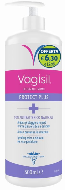 VAGISIL DETERGENTE PROTECT PLUS 500 ML OFFERTA SPECIALE - maxifarmacia.it
