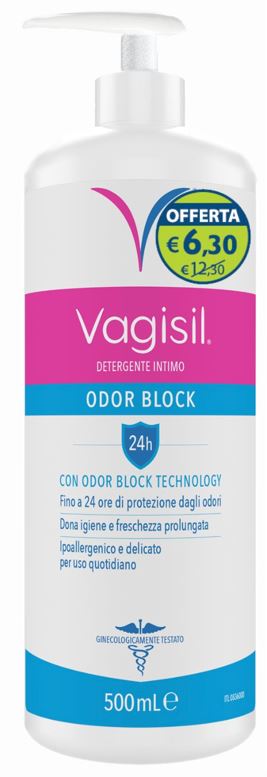 VAGISIL DETERGENTE ODOR BLOCK 500 ML OFFERTA SPECIALE - maxifarmacia.it