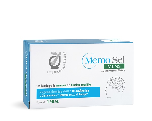 FITOPREPARATORI ITALIANI MEMOSEL MENS 30 COMPRESSE - maxifarmacia.it