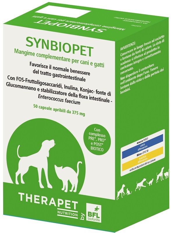 SYNBIOPET THERAPET 50 CAPSULE - maxifarmacia.it