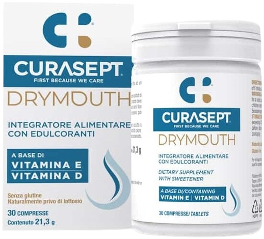 CURASEPT DRYMOUTH 30 COMPRESSE - maxifarmacia.it