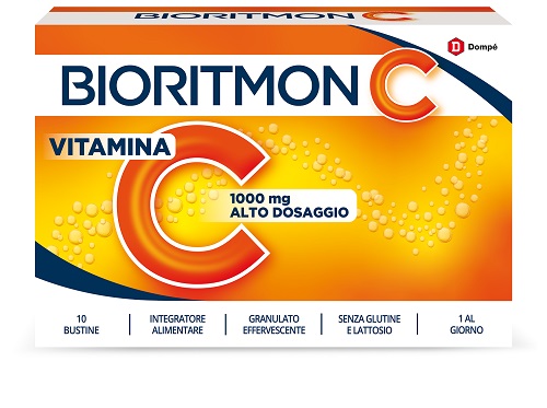 BIORITMON C 1000MG VITAMINA C 10 BUSTINE - maxifarmacia.it