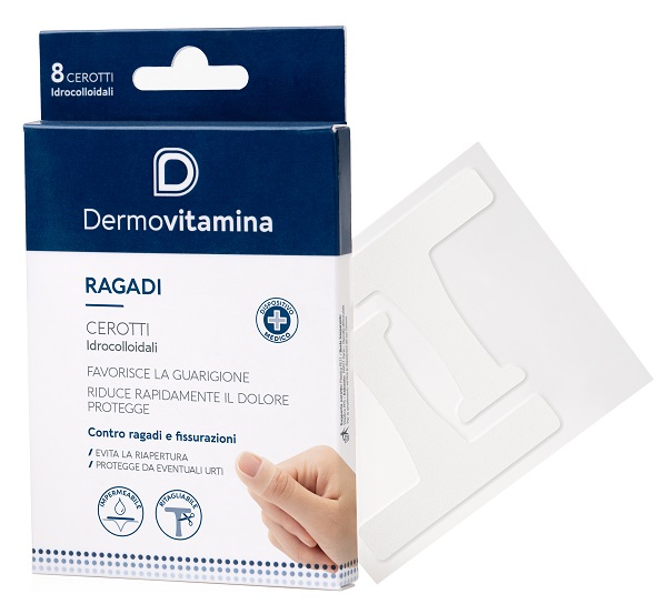 DERMOVITAMINA RAGADI CEROTTI PROMO 8 PEZZI - maxifarmacia.it