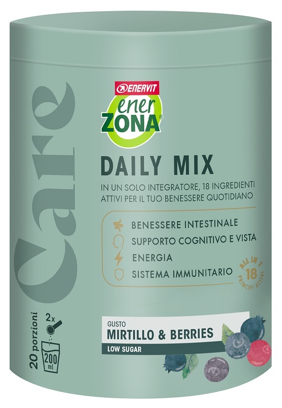 ENERZONA CARE DAILY MIX GUSTO MIRTILLO & BERRIES 400 G - maxifarmacia.it