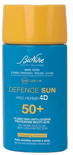DEFENCE SUN 50+ FLUIDO VISO ANTI-LUCIDITA' 50 ML - maxifarmacia.it