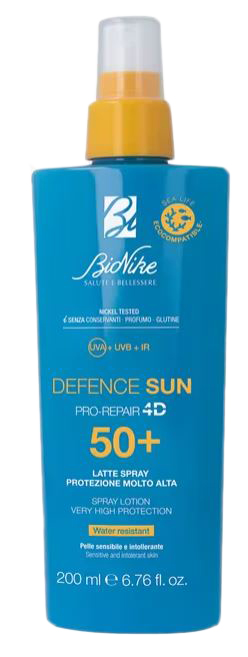 DEFENCE SUN 50+ LATTE SPRAY 200 ML - maxifarmacia.it