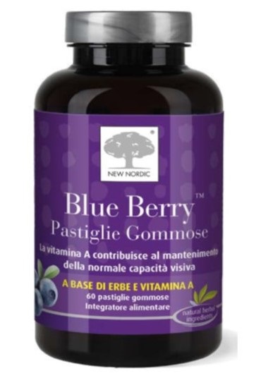 BLUE BERRY 60 PASTIGLIE GOMMOSE - maxifarmacia.it