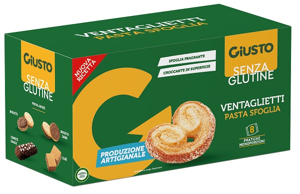 GIUSTO SENZA GLUTINE VENTAGLIETTI 80 G - maxifarmacia.it