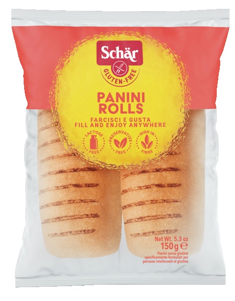 SCHAR PANINI ROLLS 2 PEZZI DA 75 G - maxifarmacia.it